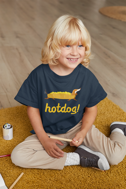 Hot Dog Kid's Heavy Cotton Tee