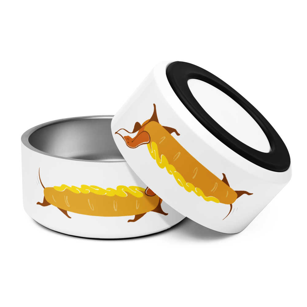 Hot Dog Pet bowl