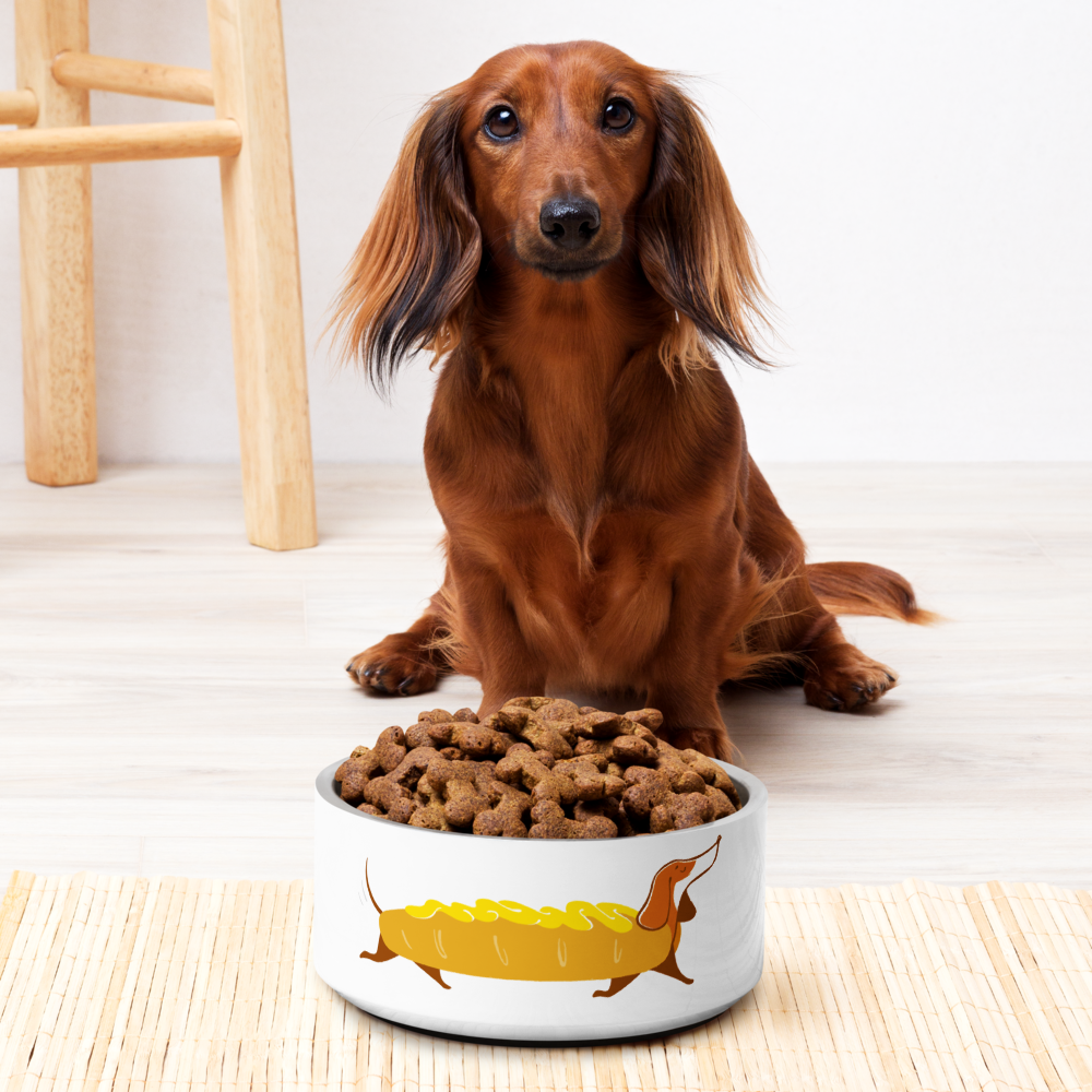 Hot Dog Pet bowl