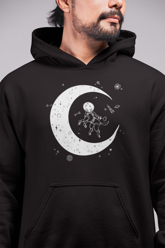 Moon Dog Men's Hooded Sweatshirt