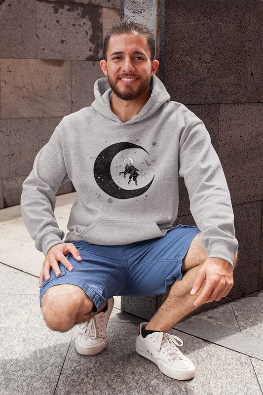 Moon Dog Men's Hooded Sweatshirt
