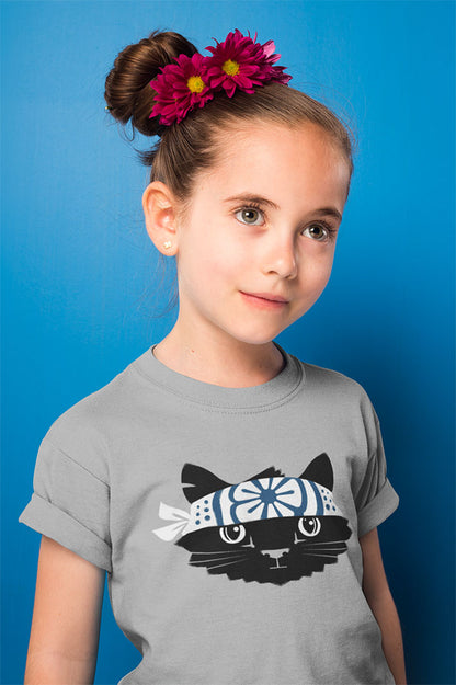 Karate Cat Kid’s Heavy Cotton Graphic Tee