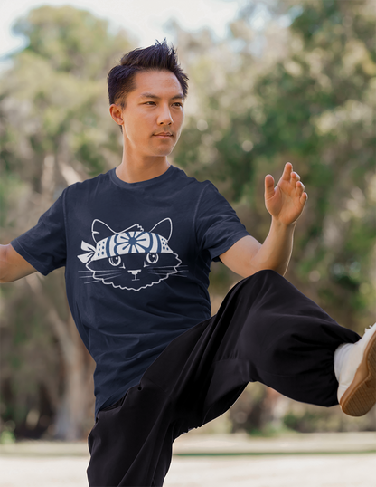 Karate Cat Men's Graphic Tee