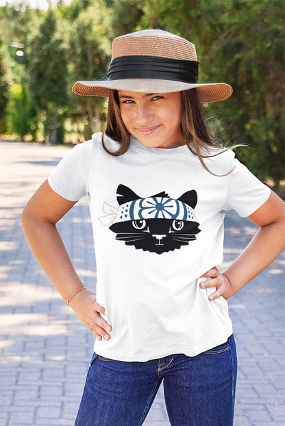 Karate Cat Kid’s Heavy Cotton Graphic Tee