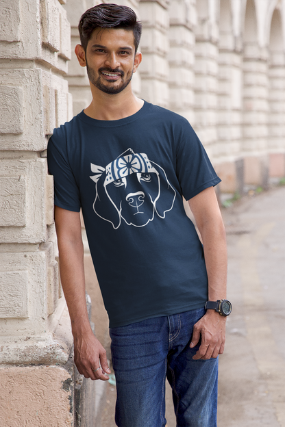 Karate Dog Men's Graphic Tee