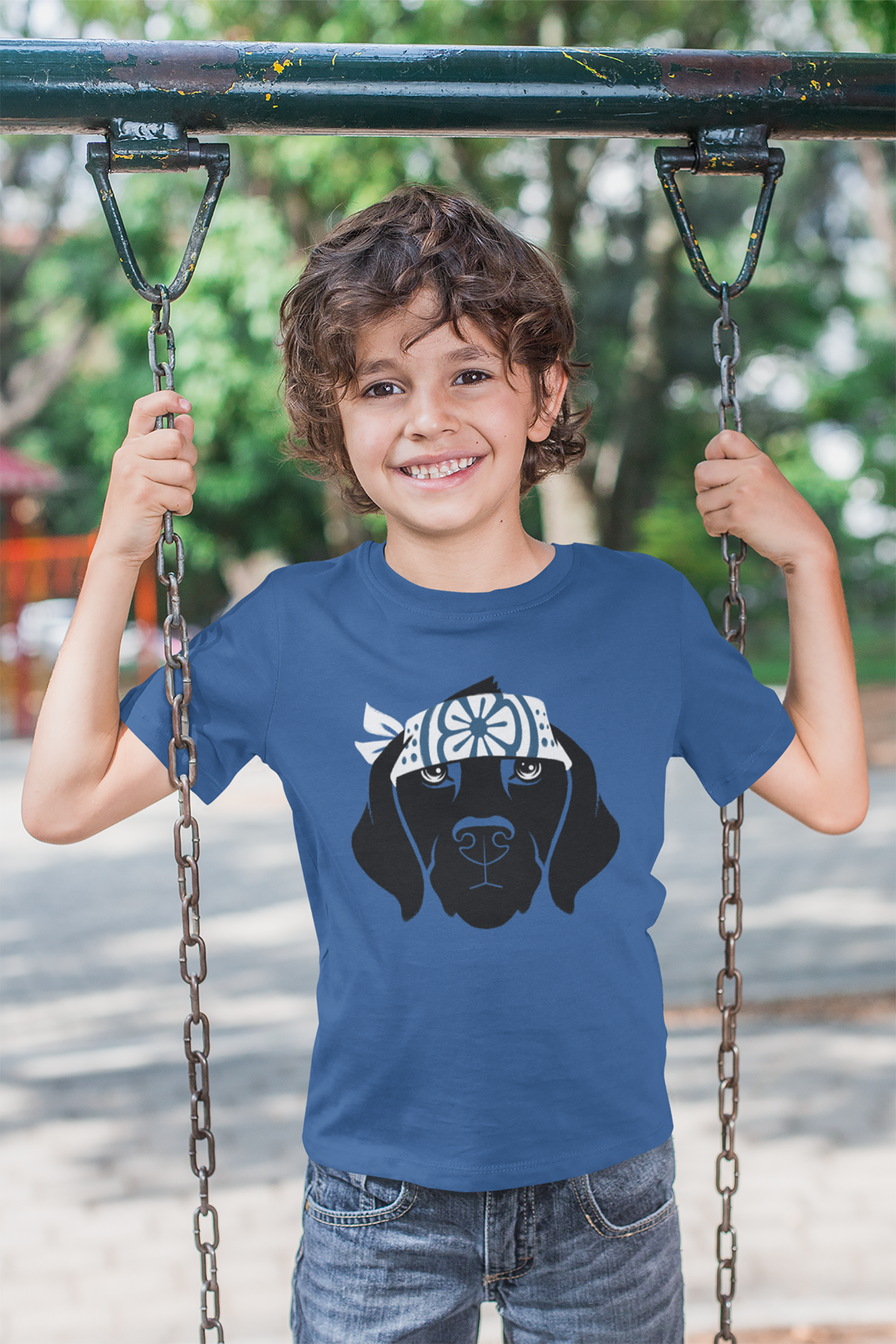 Karate Dog Kid’s Heavy Cotton Graphic Tee