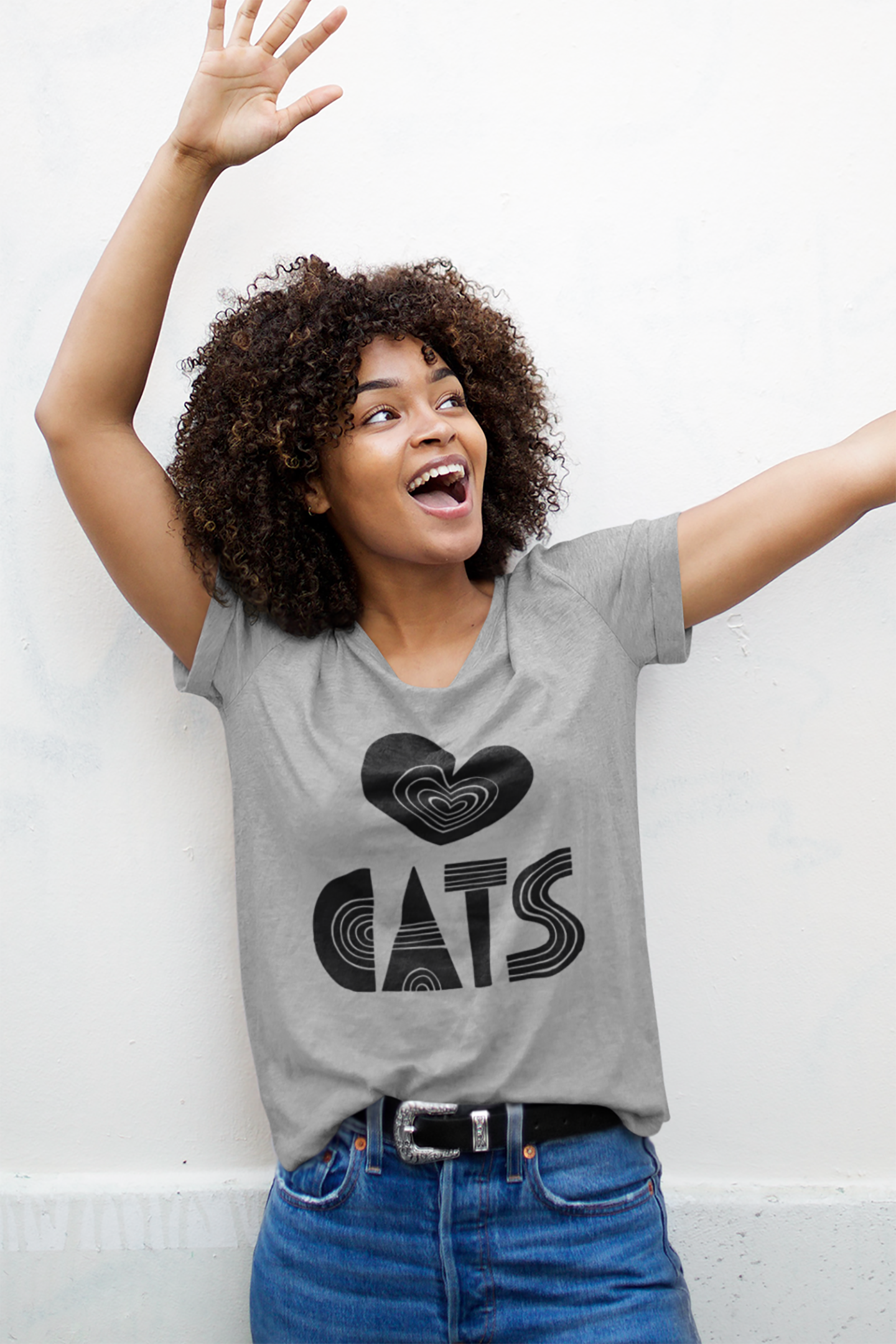 Love Cats Women's Graphic Tee