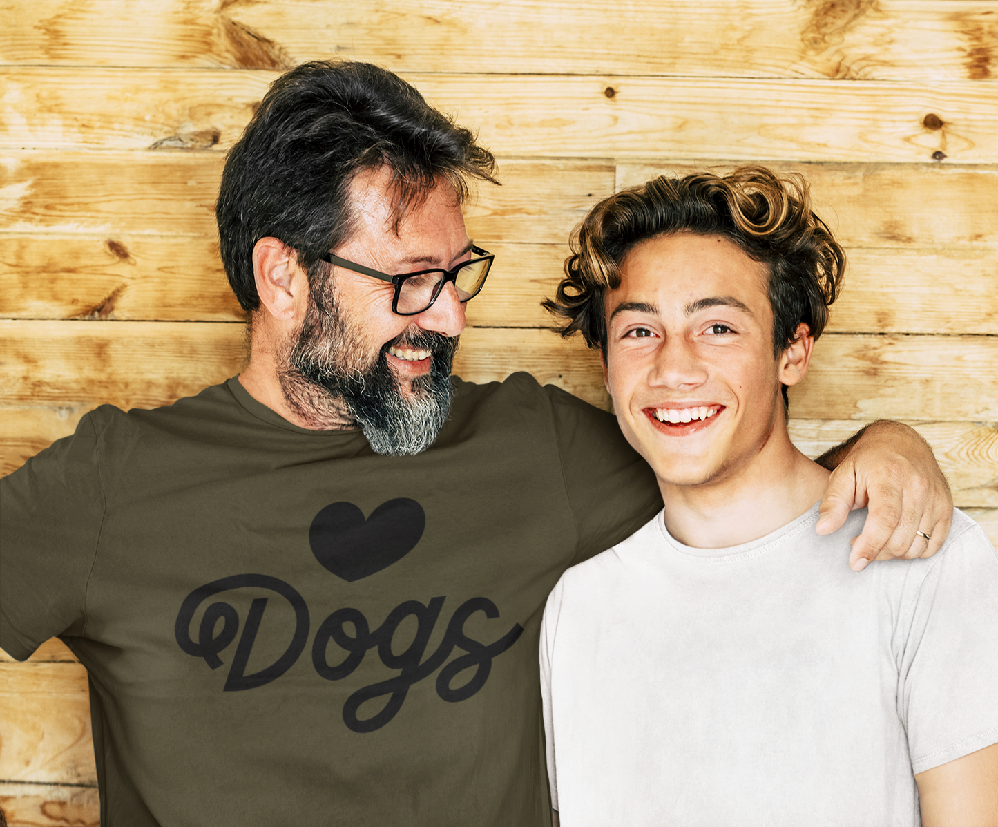 Love Dogs Script Men's Graphic Tee