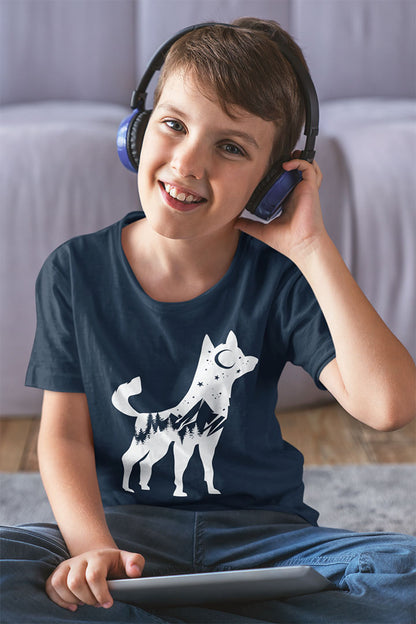 Mountain Dog Kid's Heavy Cotton Tee