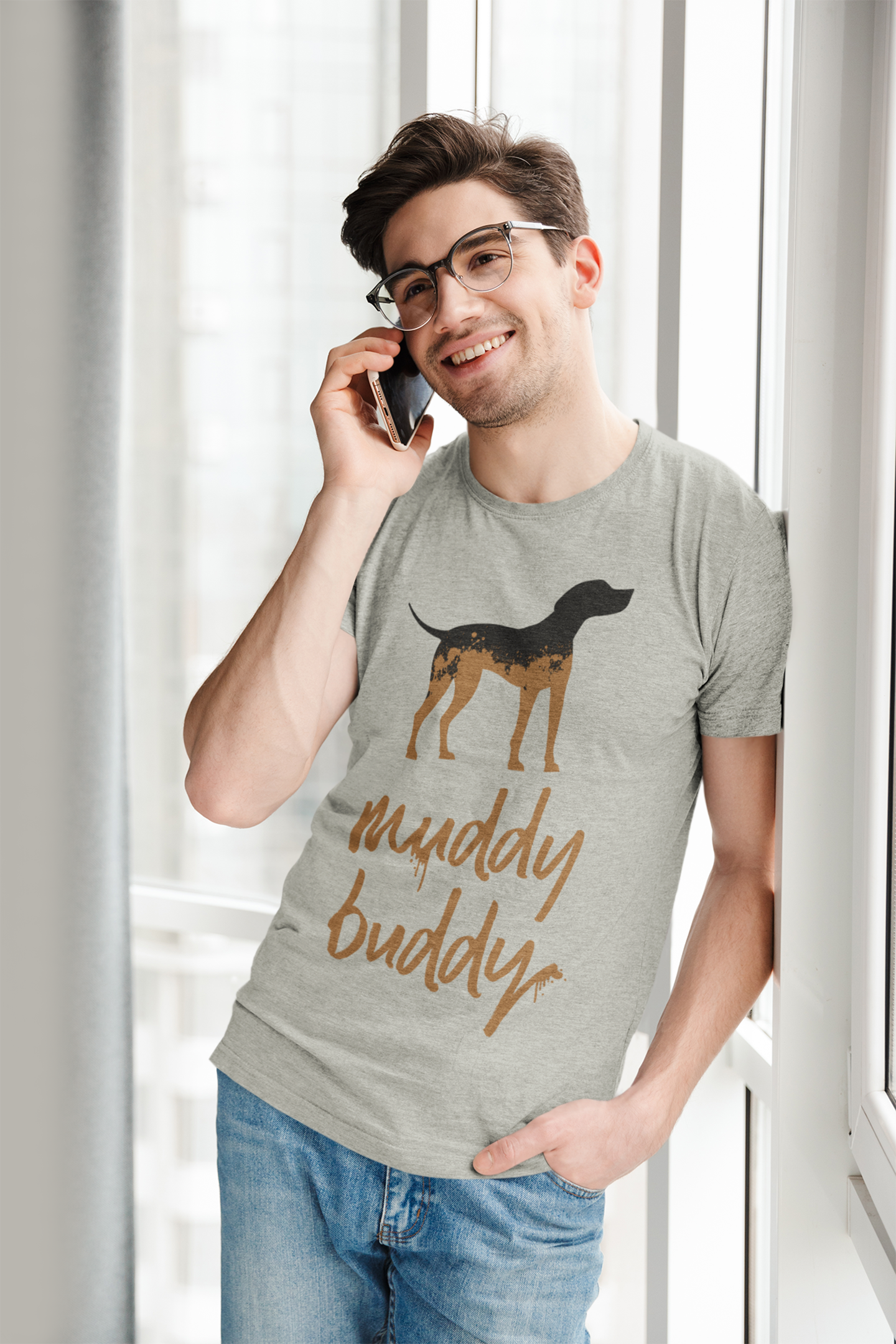 Muddy Buddy Men's Graphic Tee