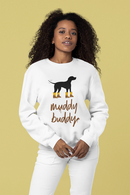 Muddy Buddy Women's Heavy Blend Crewneck Sweatshirt