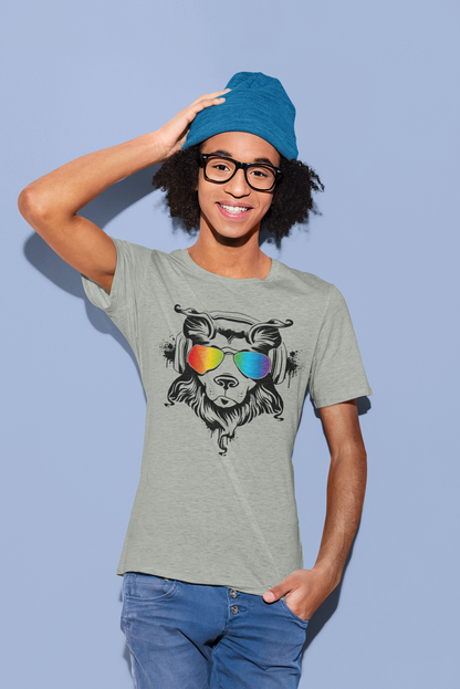 Music Dog Men's Graphic Tee