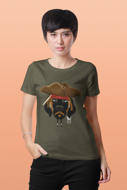 Pirate Dog Women's Graphic Tee