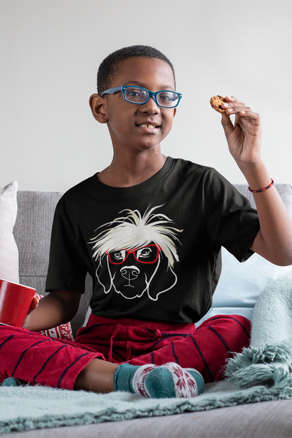 Pop Art Dog Kid's Heavy Cotton Tee