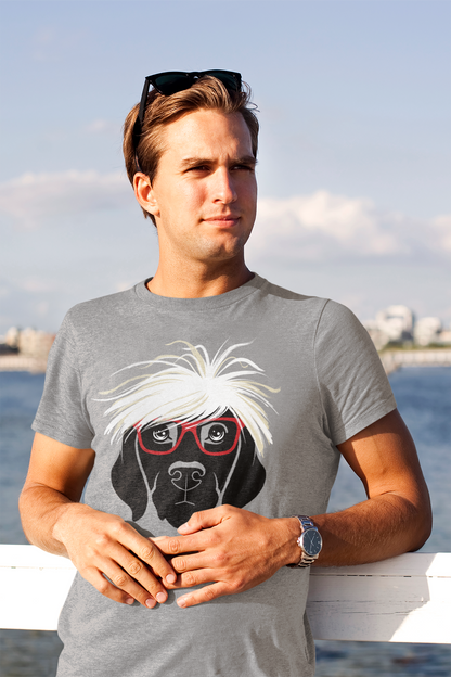 Pop Artist Dog Men's Graphic Tee