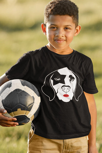 Rock 'n' Roll Dog Kids Heavy Cotton Graphic Tee