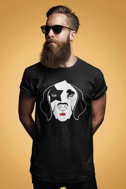 Rock 'n' Roll Dog Men's Graphic Tee