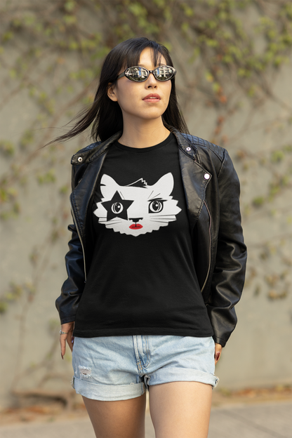 Rock 'n' Roll Cat Women's Graphic Tee