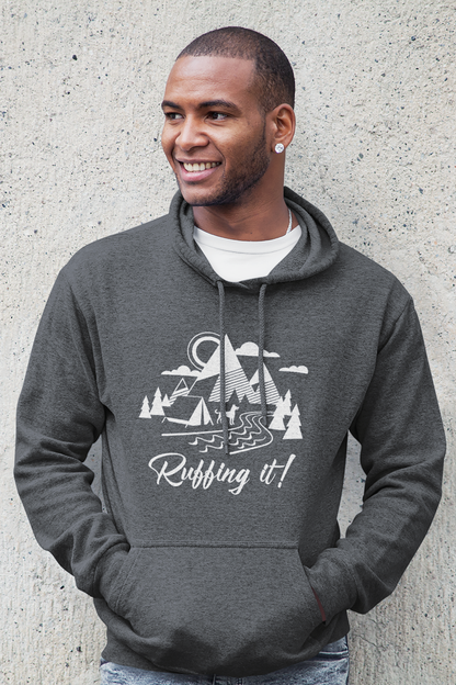 Ruffing It Men's Hooded Sweatshirt