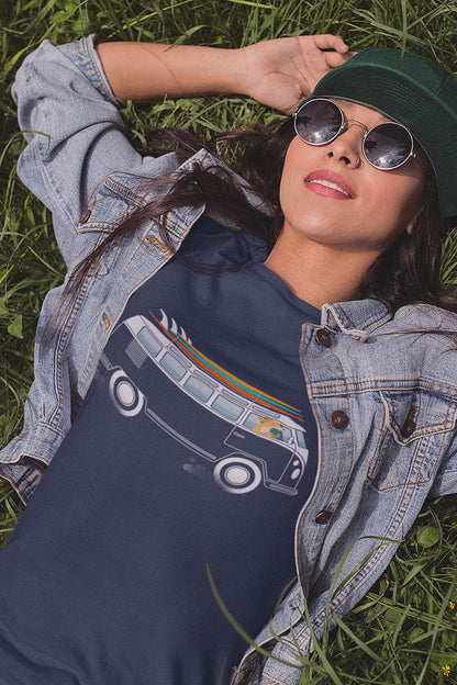 VW Van Surf Dog Women's Graphic Tee