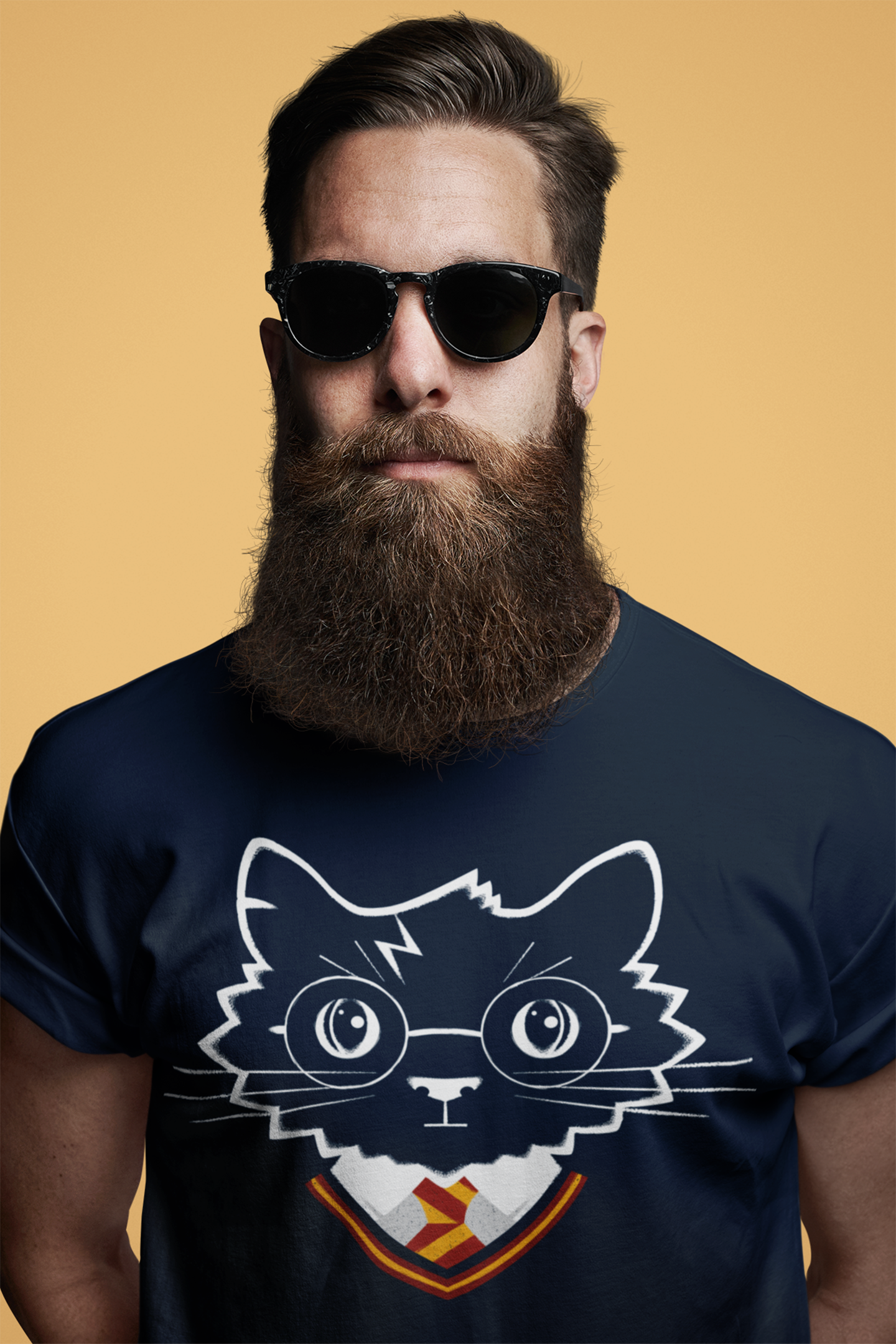 Wizard Cat Men's Graphic Tee