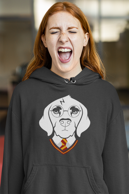 Wizard Dog Women's Hooded Sweatshirt