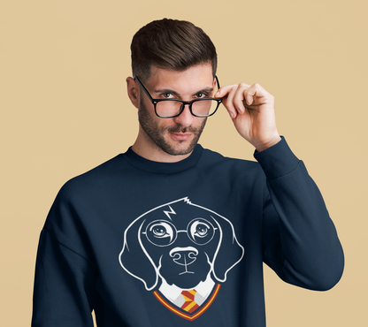 Wizard Dog Men's Heavy Blend Crewneck Sweatshirt