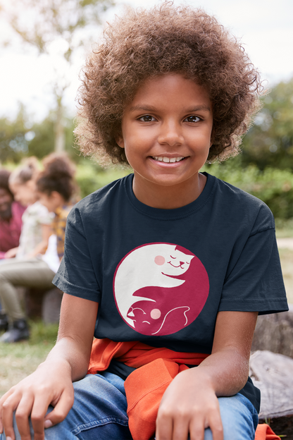 Rosewood Yin Yang Kids Heavy Cotton Graphic Tee