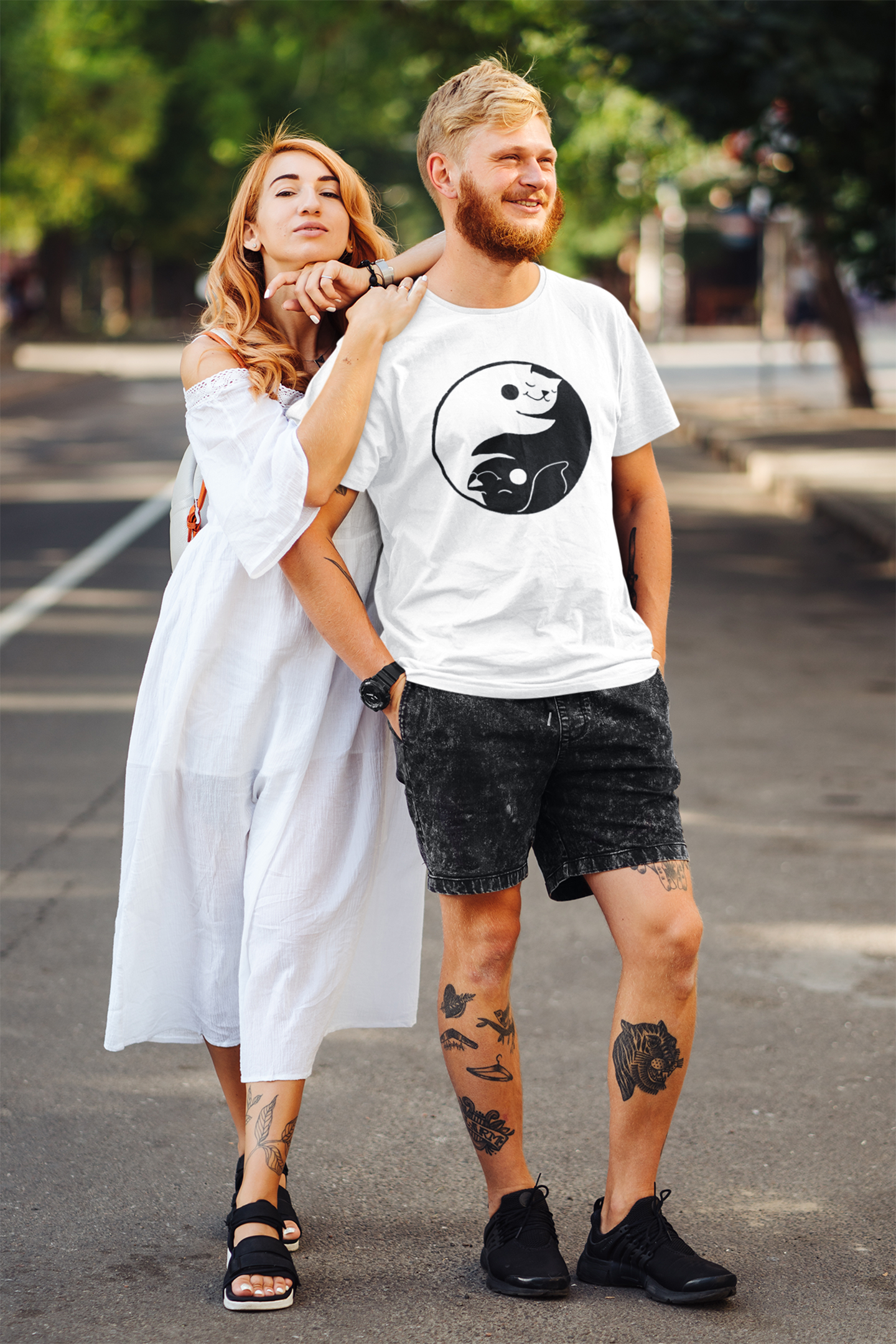 Yin Yang Men's Graphic Tee