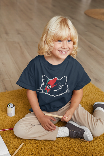 Ziggy's Cat Kid’s Heavy Cotton Graphic Tee