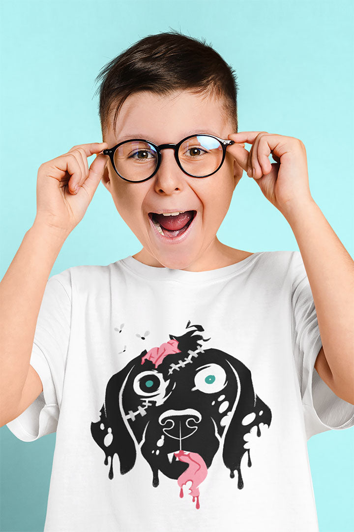Zombie Dog Kid's Heavy Cotton Tee