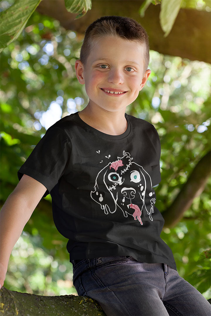 Zombie Dog Kid's Heavy Cotton Tee