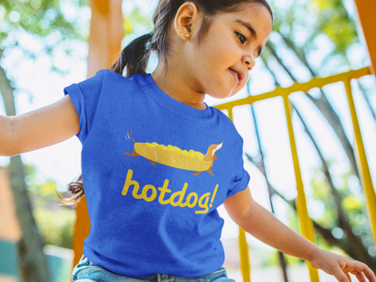 Wiener Hot Dog Kids Heavy Cotton Graphic Tee