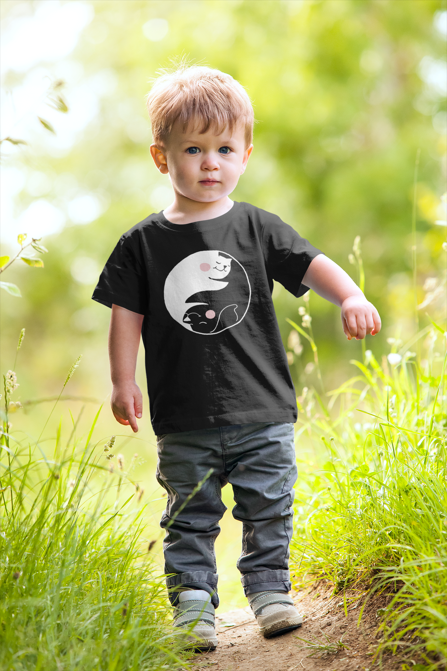 Yin Yang Kids Heavy Cotton Graphic Tee