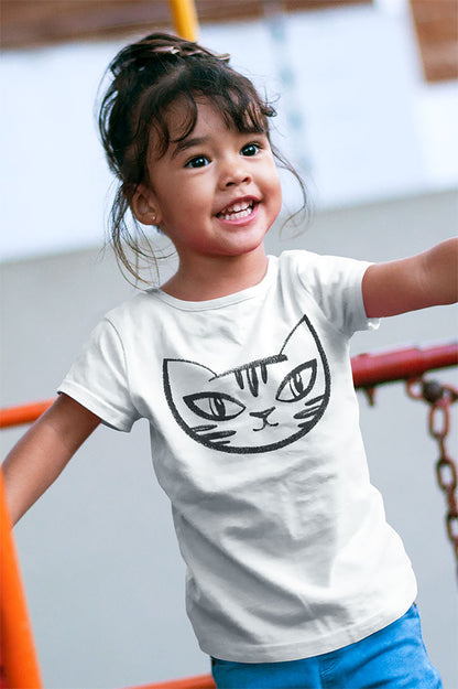 Cat BF#2 Kids Heavy Cotton Graphic Tee