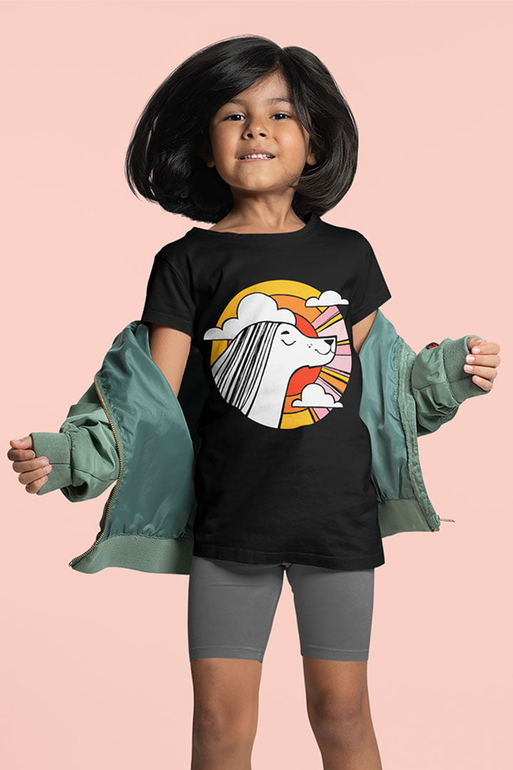 Sunset Beauty Kids Heavy Cotton Graphic Tee
