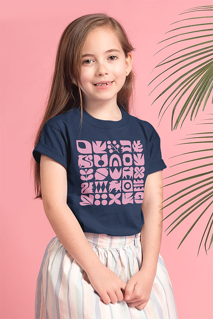 Dogs and Squirrels Graphic Kids Heavy Cotton Graphic Tee