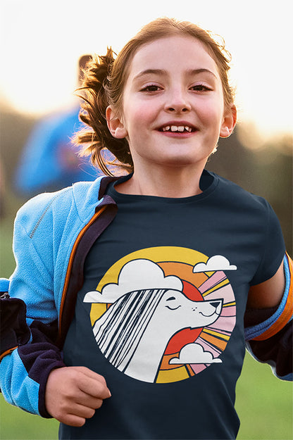 Sunset Beauty Kids Heavy Cotton Graphic Tee
