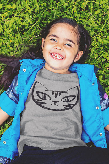 Cat BF#2 Kids Heavy Cotton Graphic Tee