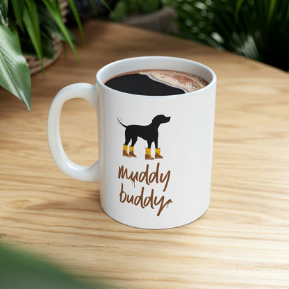 Muddy Buddy Ceramic Mug 11oz