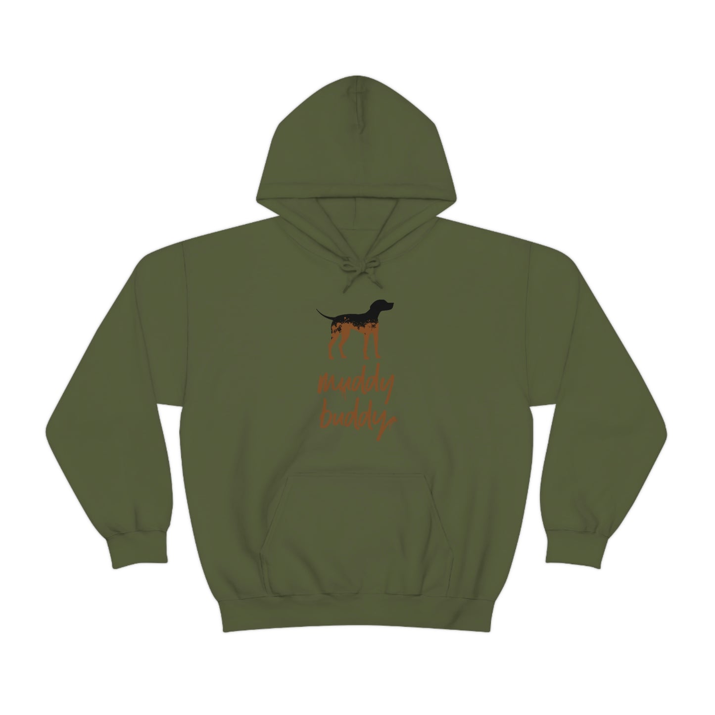 Muddy Buddy Men's Hooded Sweatshirt