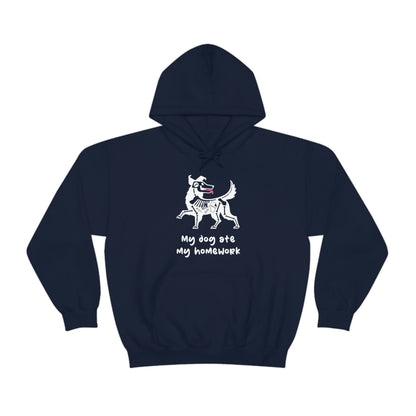 My Dog Ate My Homework Women's Hooded Sweatshirt