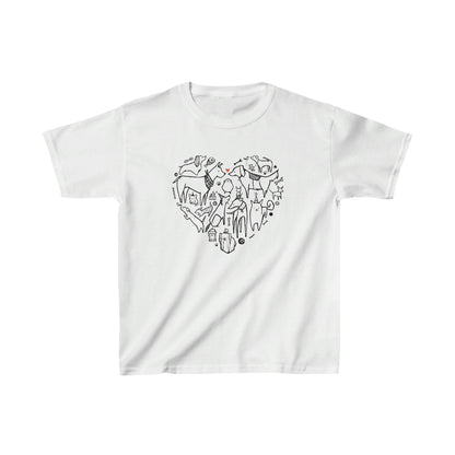 Dog Heart Kids Heavy Cotton Graphic Tee