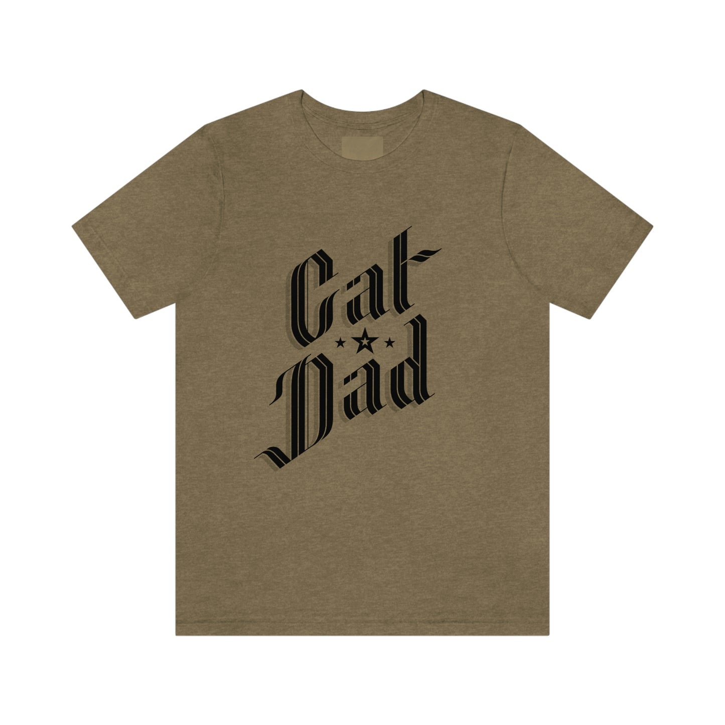 Sophisticated Cat Dad Men's Graphic Tee