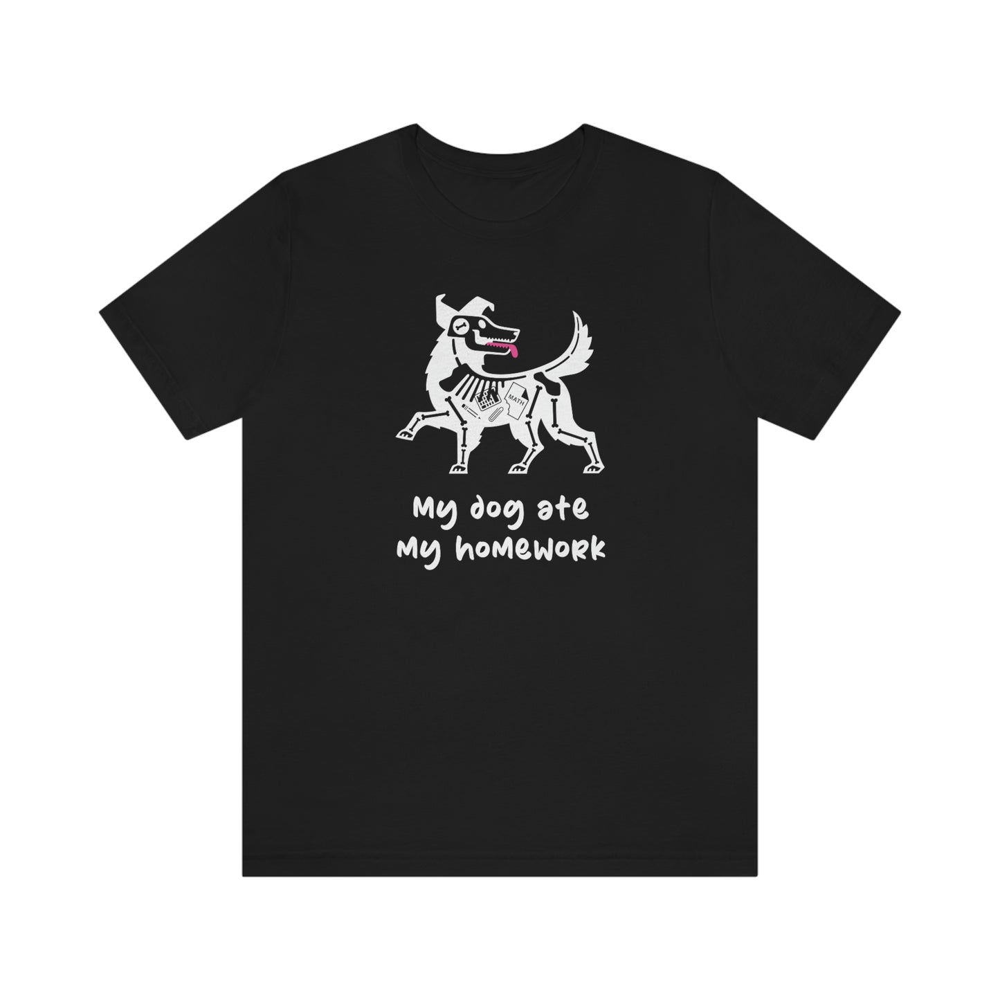 Dog Ate My Homework Women's Graphic Tee