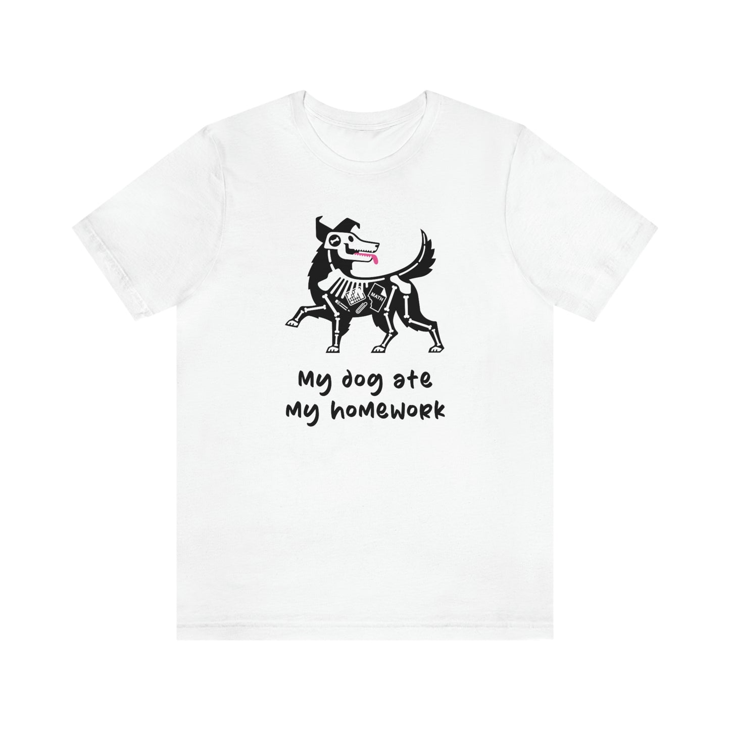 Dog Ate My Homework Women's Graphic Tee