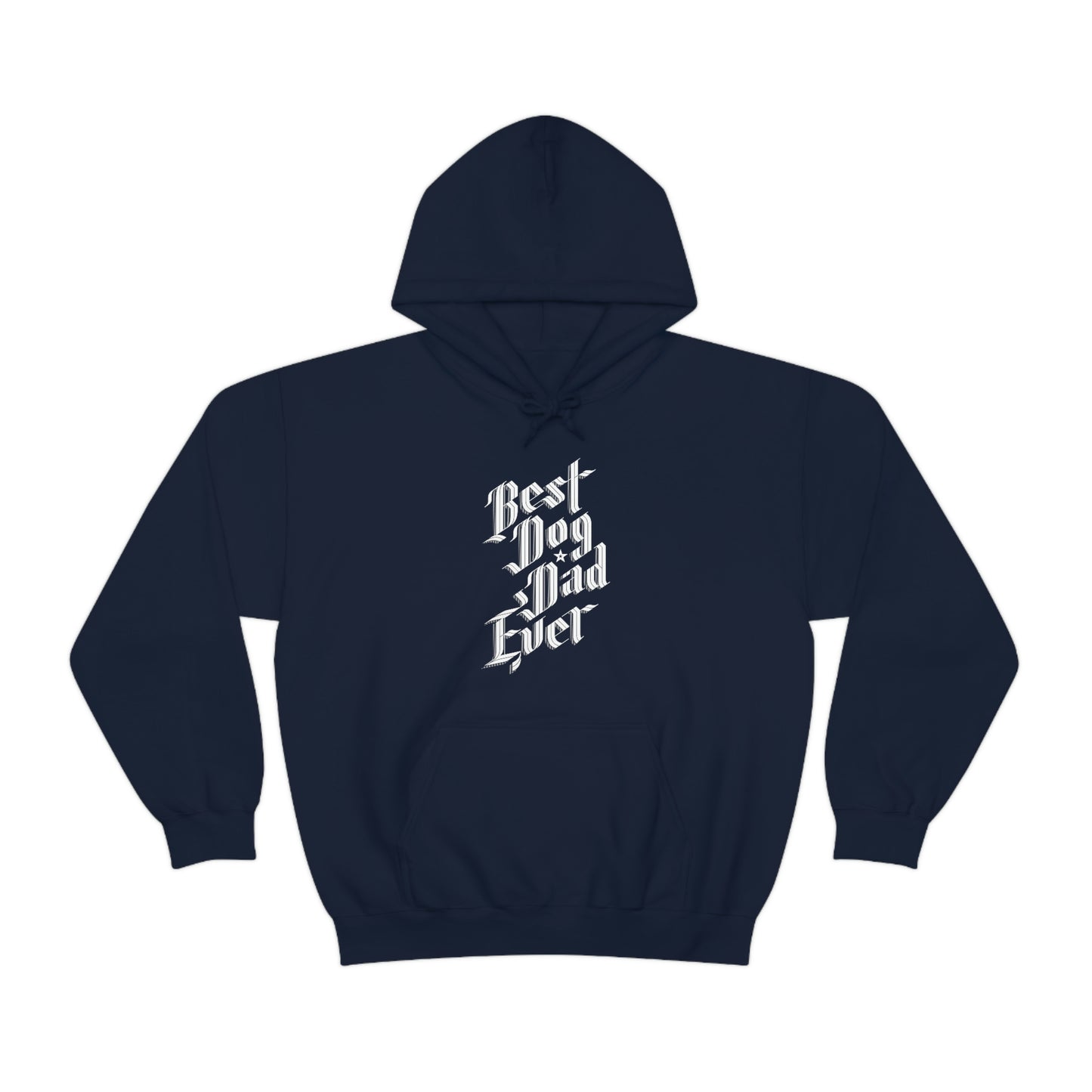 Best Dog Dad Ever Men's Hooded Sweatshirt