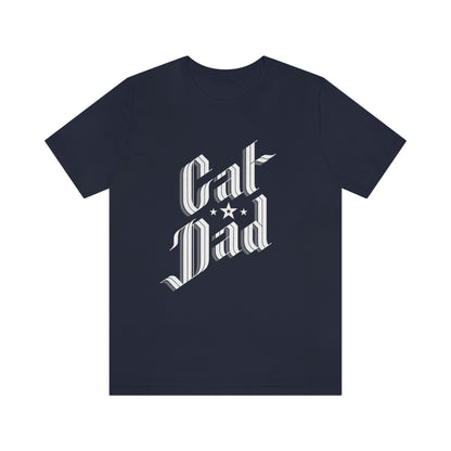 Sophisticated Cat Dad Men's Graphic Tee