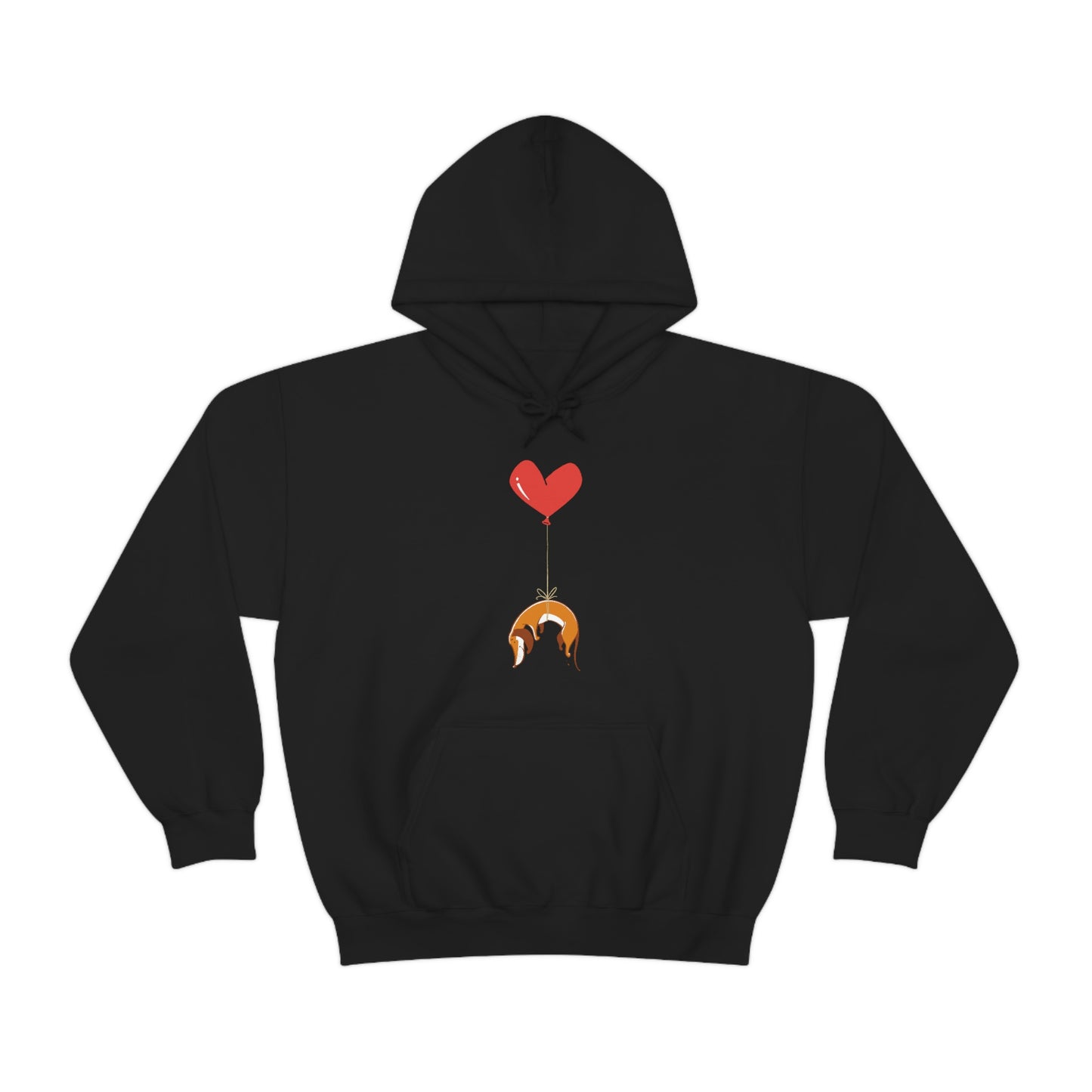 Dog on Heart Strings Women's Hooded Sweatshirt