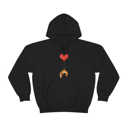 Dog on Heart Strings Women's Hooded Sweatshirt